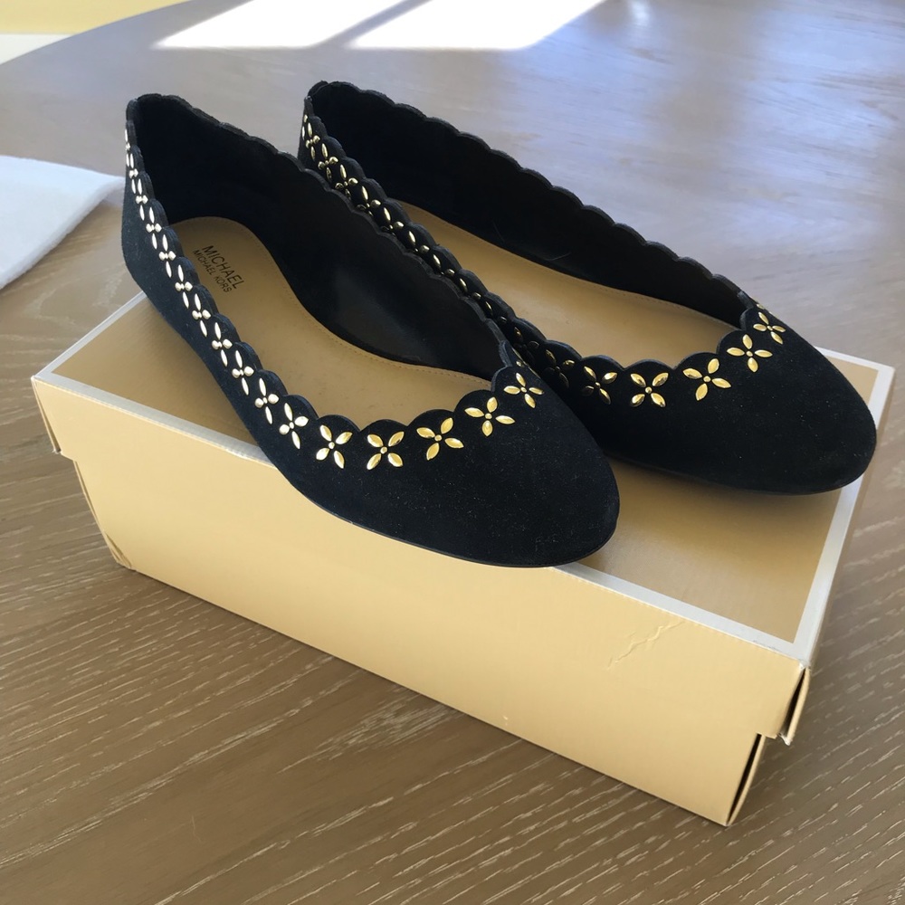 Alexis Ballet Flats Michael Kors Black